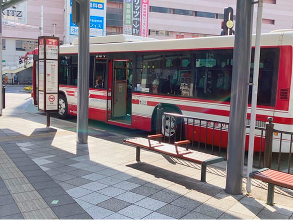 京阪バスのバス停