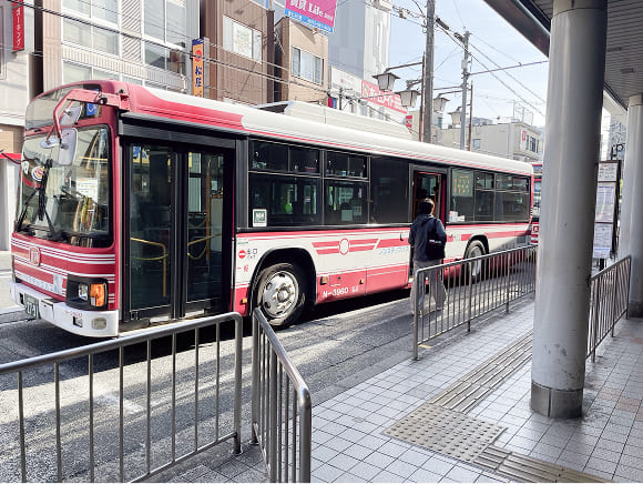 京阪バスのバス停